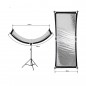 Quadralite Crescent M - gebogener Beauty-Reflektor 60 x 100 x 50 cm
