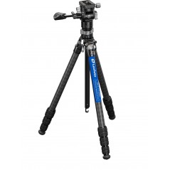 Leofoto LY-224C+BV-0R+LB-38 (Black) video tripod