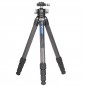 Leofoto LS-324C+LH-40 treppiede fotografico in carbonio con testa a sfera