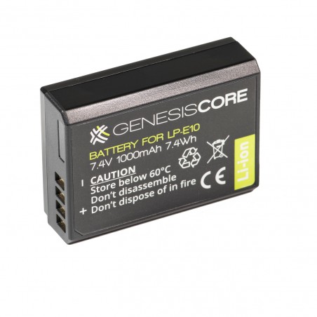 Genesis Core LP-E10 Battery 7.4 V 1000 mAh