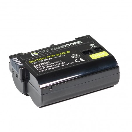 Batteria Genesis Core tipo EN-EL15 7,2 V 2000 mAh
