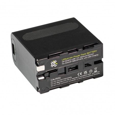 Genesis Core akumulátor typu NP-F970 7,2 V 7800 mAh USB-A + USB-C