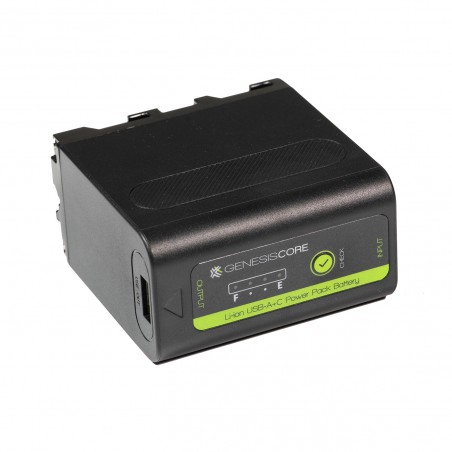 Batterie Genesis Core type NP-F970 7,2 V 7800 mAh USB-A + USB-C