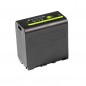 Batterie Genesis Core type NP-F970 7,2 V 7800 mAh USB-A + USB-C Batterie Genesis Core type NP-F970 7,2 V 7800 mAh USB-A + USB-C