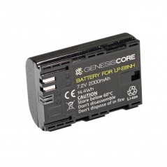 Batteria Genesis Core tipo LP-E6NH 7,2 V 2000 mAh