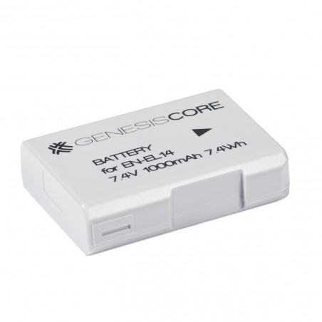 Batteria Genesis Core tipo EN-EL14 7,4 V 1000 mAh