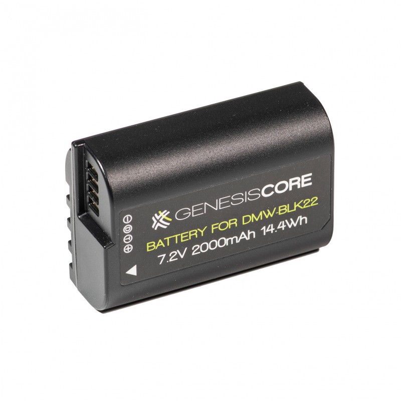 Genesis Core Akku Typ DMW-BLK22 7,2 V 2000 mAh Genesis Core Akku Typ DMW-BLK22 7,2 V 2000 mAh