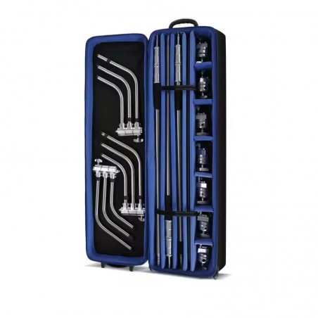 Borsa rigida Quadralite per 3 C-Stand 155×32×25 cm