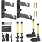 Quadralite 2.4 GHz Motorised Background System (2x)
