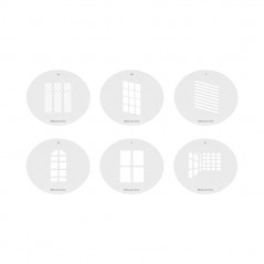 Quadralite Gobo Fenster Set 58mm