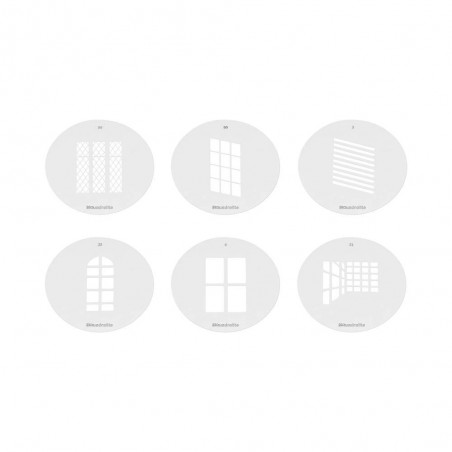 Quadralite Gobo Fenster Set 58mm