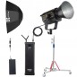 Kit Studio Pro Godox VL200 LED avec Trépied et Softbox de 120 cm