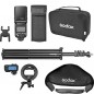 Kit da esterna – Godox TT685II Canon + Trasmettitore + Softbox + Stativo Kit da esterna – Godox TT685II Canon + Trasmettitore + Softbox + Stativo