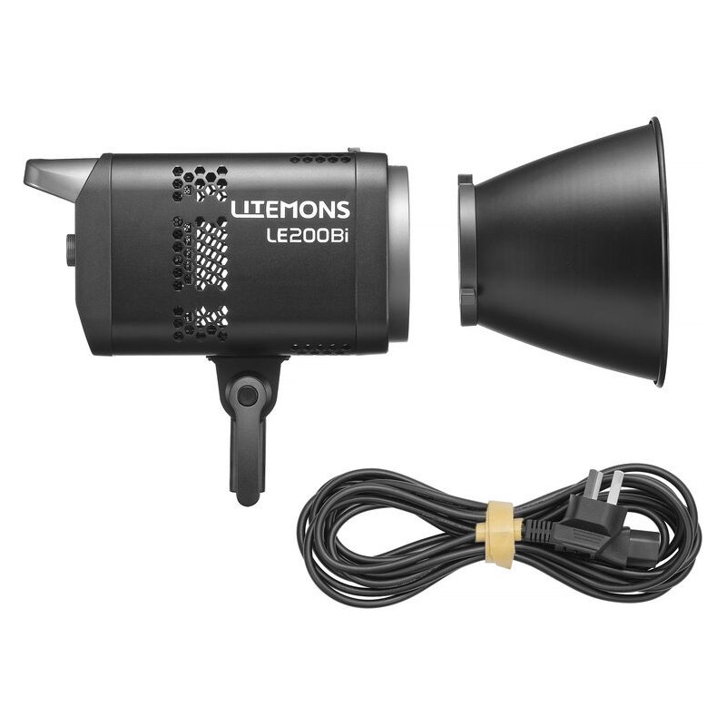 Godox Litemons LE200Bi luce LED Bi-Color – nera Godox Litemons LE200Bi luce LED Bi-Color – nera