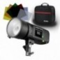 Jinbei HD-600max TTL monotorcia alimentata a batteria con borsa Jinbei HD-600max TTL monotorcia alimentata a batteria con borsa