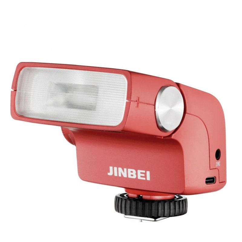 Jinbei Hi-5 Retro Speedlite (Rosso)