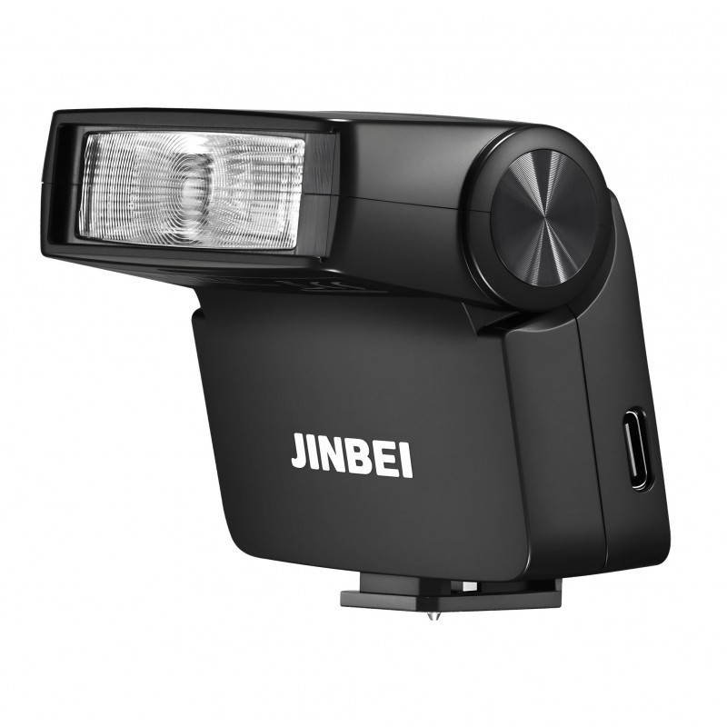 Jinbei Hi-4 Mini Aufsteckblitz (Schwarz)