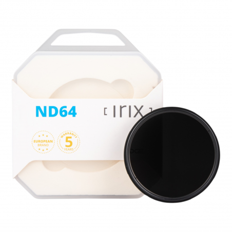 Irix Edge ND64 52 mm – filtre gris ND 6 IL