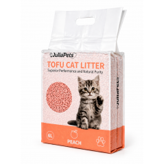JuliaPets lettiera tofu Pesca 6L