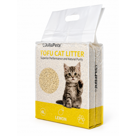JuliaPets tofu stelivo Citron 6L