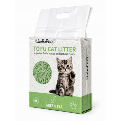 JuliaPets lettiera tofu Tè verde 6L