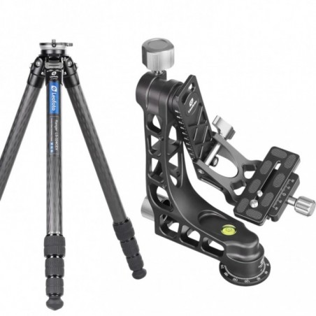 Leofoto LS-324CEX+PG-1 Carbon-Fotostativ mit Gimbal-Kopf
