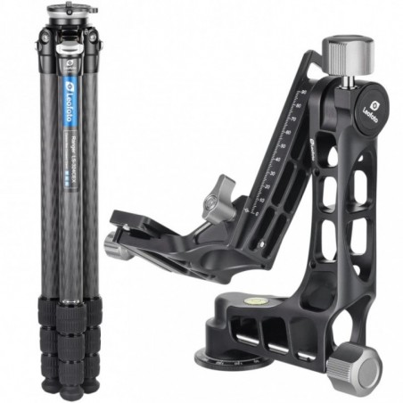 Leofoto LS-324CEX+PG-1 Carbon-Fotostativ mit Gimbal-Kopf