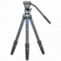 Leofoto LS-255CEX+BV-5 treppiede video