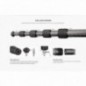 Leofoto LS-225CEX+BV-1R video tripod Leofoto LS-225CEX+BV-1R video tripod