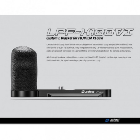 Leofoto LPF-X100VI Arca-Swiss-L-Winkel