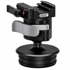 Leofoto MAB-75X Platforma strzelecka z głowicą (baza 75 mm)