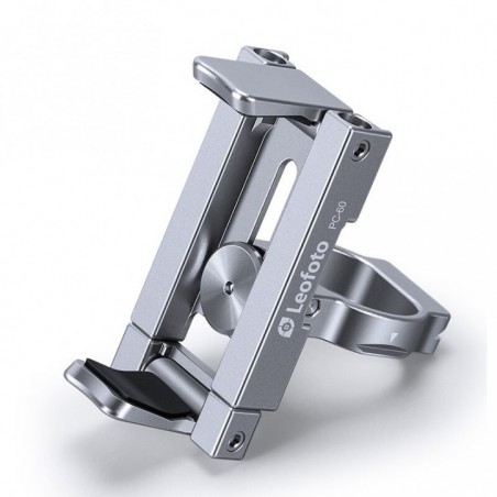 Leofoto PC-60 silver Uchwyt do telefonu / tabletu (srebrny)