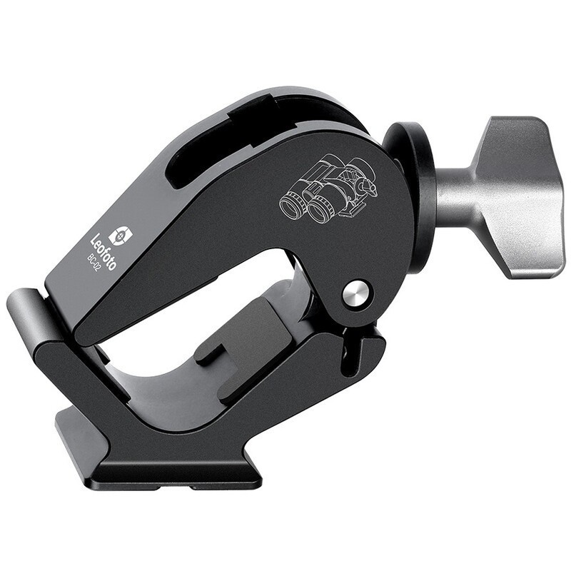 Leofoto BC-02 morsetto a sgancio rapido Arca-Swiss