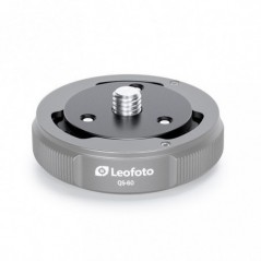 Leofoto Q60 plate connector Q (extension QS)