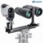 Leofoto FDM-01 rangefinder binocular rail kit (shooting)