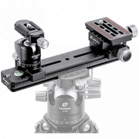 Leofoto FDM-02 rangefinder binocular rail kit (shooting)