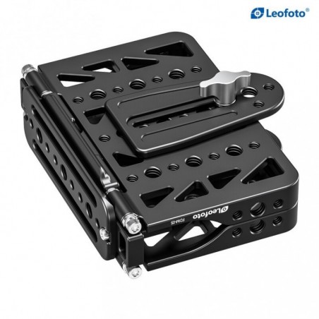 Leofoto FDM-05 rangefinder binocular rail kit (shooting)