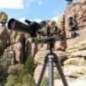 Leofoto FDM-05 rangefinder binocular rail kit (shooting)