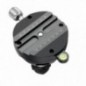 Leofoto YB-100LK bowl adapter 100 mm with leveling function z knob clampowym