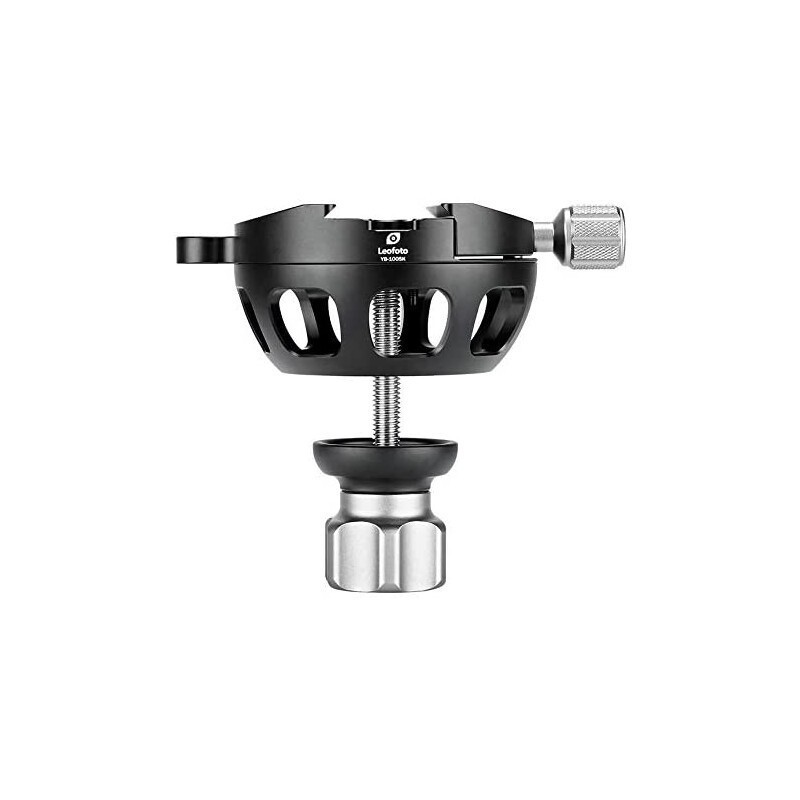 Leofoto YB-100SK Adapter miski bowl 100 mm z funkcją poziomowania z pokrętłem zaciskowym Leofoto YB-100SK Adapter miski bowl 100 mm z funkcją poziomowania z pokrętłem zaciskowym