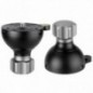 Leofoto YB-75SP bowl adapter 75 mm with leveling function and top plate Leofoto YB-75SP bowl adapter 75 mm with leveling function and top plate