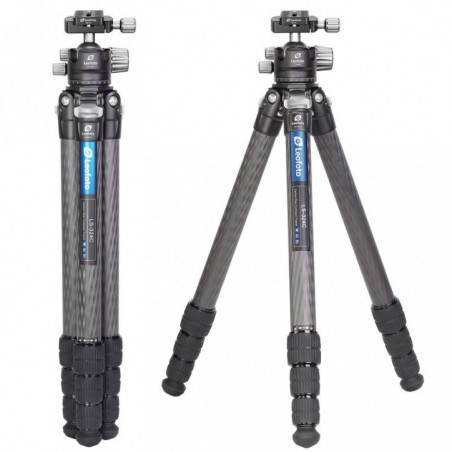 Leofoto LS-324CL carbon fiber photo tripod with head