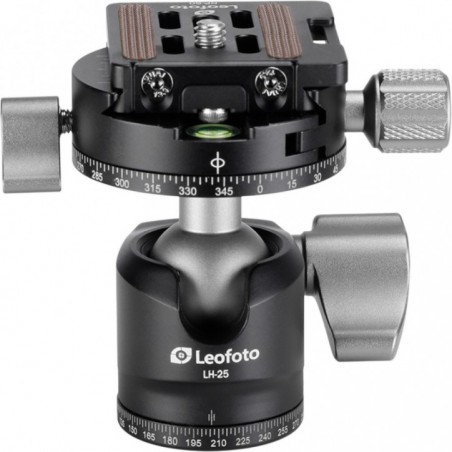 Leofoto LH-25R+NP-50 Niskoprofilowa głowica kulowa