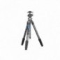 Leofoto LQ-284C+LH-30 trépied photo en carbone