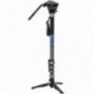 Leofoto MF-324CL+BV-10 carbon fiber photo monopod Leofoto MF-324CL+BV-10 carbon fiber photo monopod