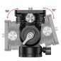 Leofoto BV-0R black testa video fluida