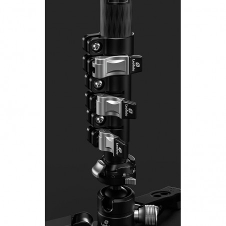 Leofoto MF-324C karbonowy monopod wideo (flip-lock) z głowicą wideo BV-10