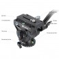 Leofoto MF-324CL+BV-10 carbon fiber photo monopod Leofoto MF-324CL+BV-10 carbon fiber photo monopod