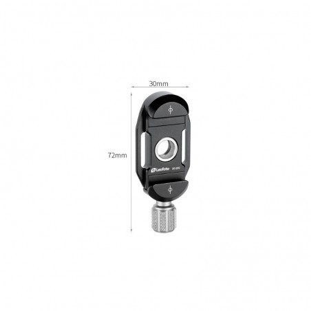 Leofoto DC-22Q morsetto Arca-Swiss