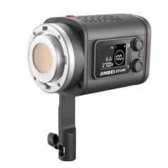 Jinbei EF-60Bi portable LED video light (reflector, zoom lens, battery and bag)
